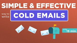 How to write cold emails | cold email marketing | cold emailing new clients tutorial | cold email