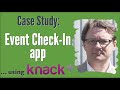 Event Check-In App Made with Knack