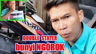 trick mengatasi double stater bunyi ngorok=logika agm