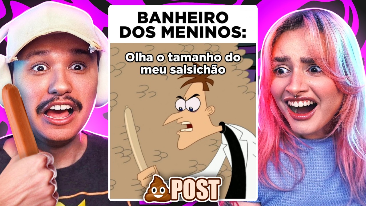 ESSE 💩POST ESTÁ IMPOSSÍVEL DE TANKAR KKKKK