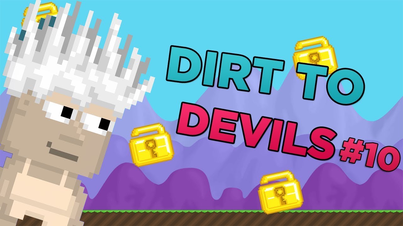 GLASS BLOCKS! (Dirt to Devils) Growtopia 10 ft. GohanTopia, JxbmGt