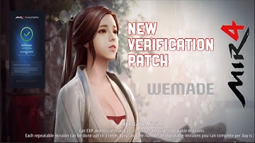MIR4 | New Verification Patch Mobile User 2022