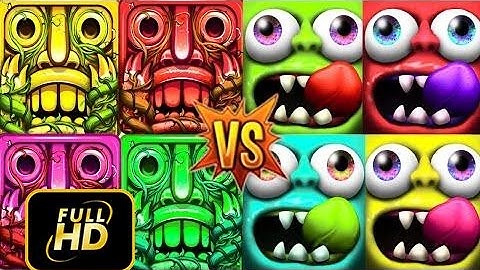 Zombie Tsunami Vs Temple run 2 Lost Jungle Endless Wild Run Android Gameplay[Temple Run]