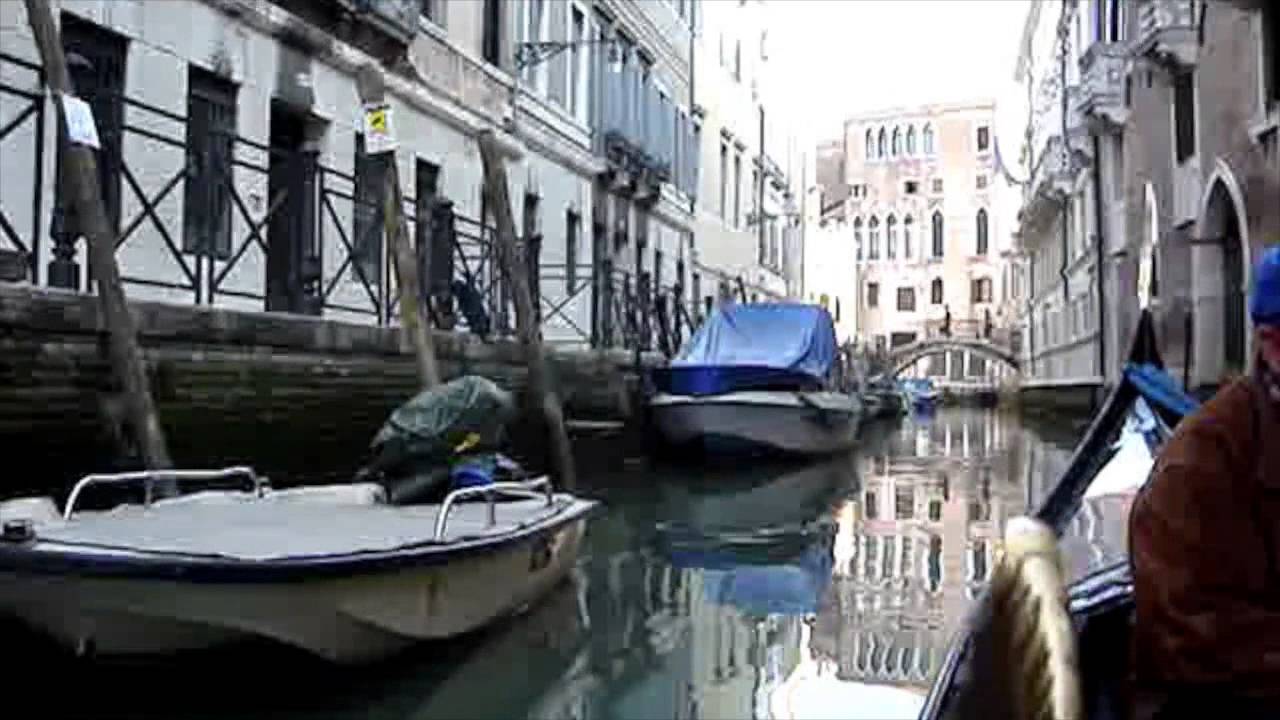 ベネチア ゴンドラセレナーデ ヴェネチアの運河を音楽とゴンドラに揺られて Youtube
