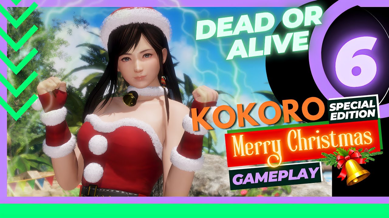 DEAD OR ALIVE 6 KOKORO MERRY CHRISTMAS GAMEPLAY