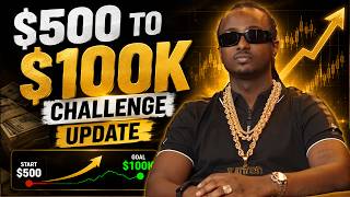 500$ to 100k$ Trading Challenge Update By Ab Marshall