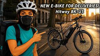 Delivering Food with the Hitway BK-U1 in London!