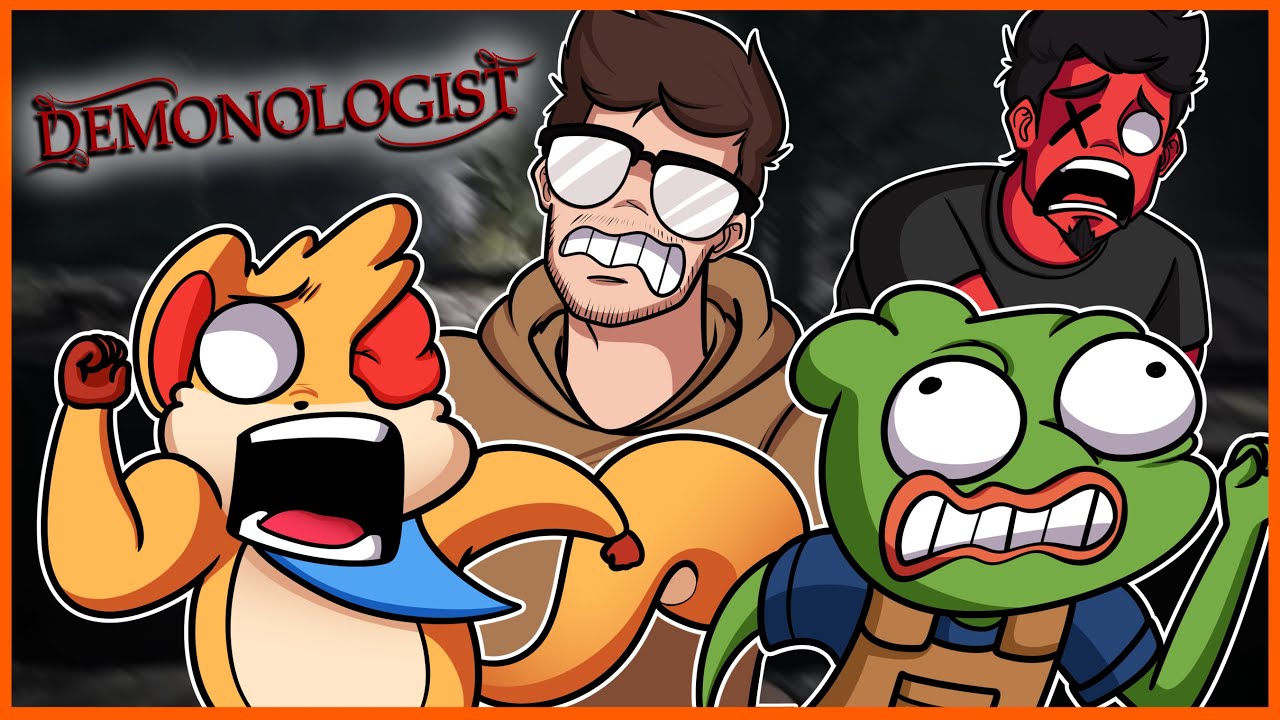 NEW MAP + EXORCISING THE DEMON!!!  [DEMONOLIGIST] w/CARTOONZ, JIHI, KYLE