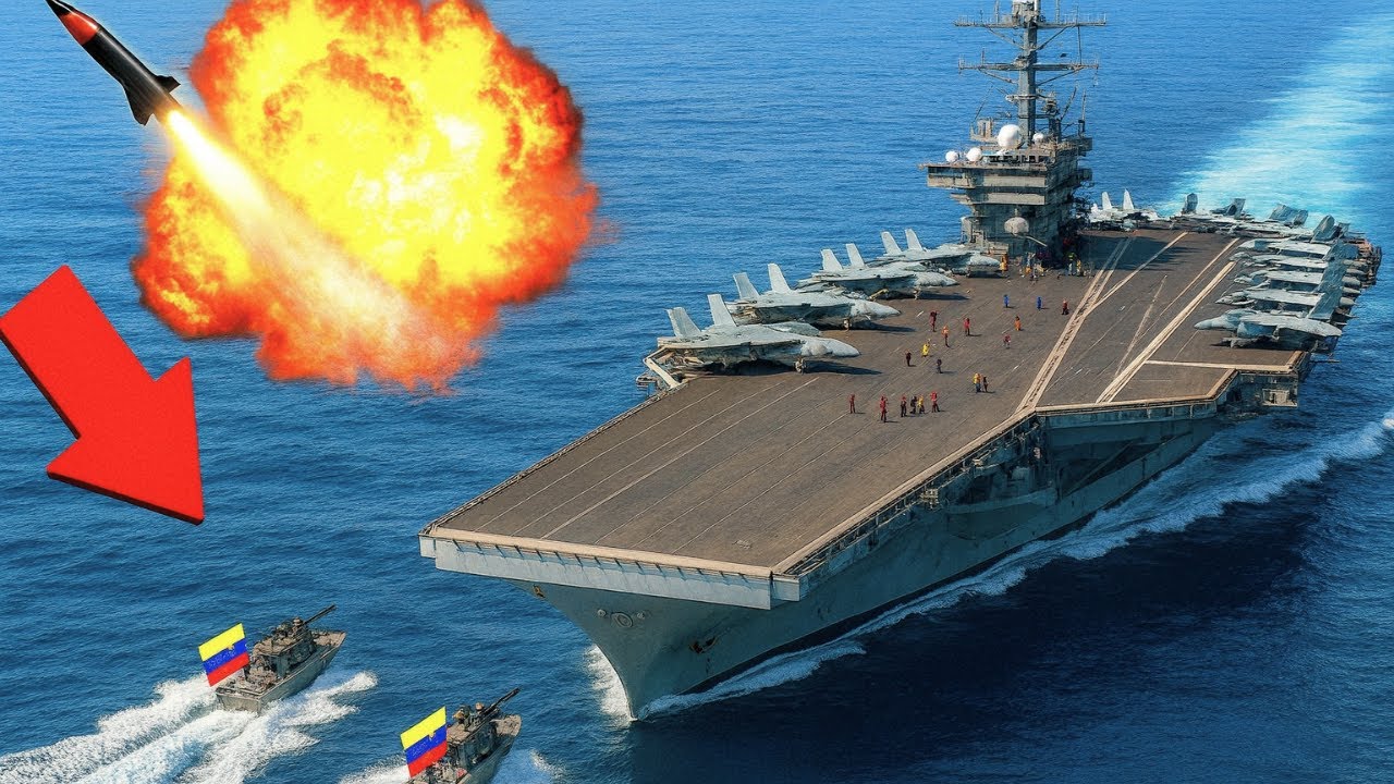 Venezuela CHALLENGED the USS D. Eisenhower – BIG MISTAKE