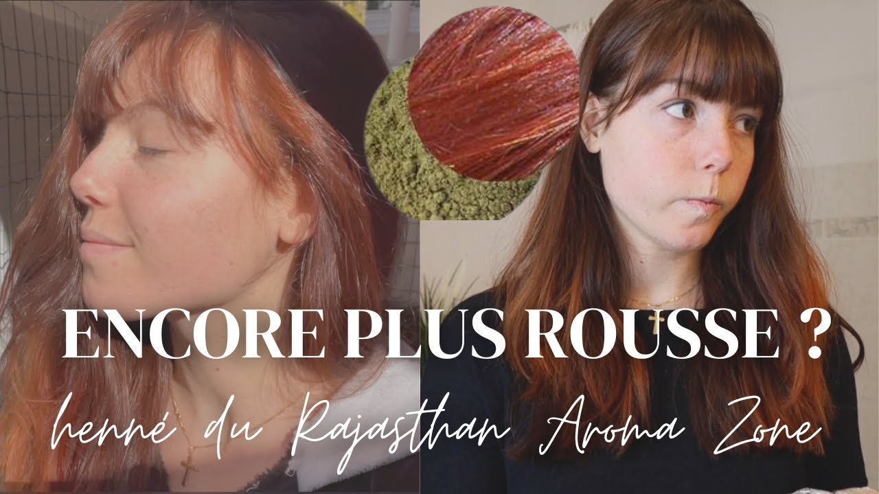 Je teste le henné du Rajasthan de chez 