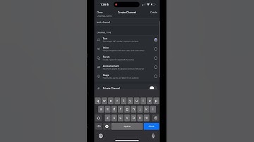 Create a text channel from discord mobile #discord #discordguide #discordchat #discordtutorial