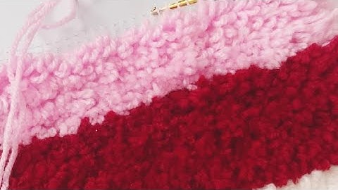 🧶DIY| How to make shaggy rug/mat