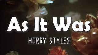 Harry Styles - As It Was (Lyrics)