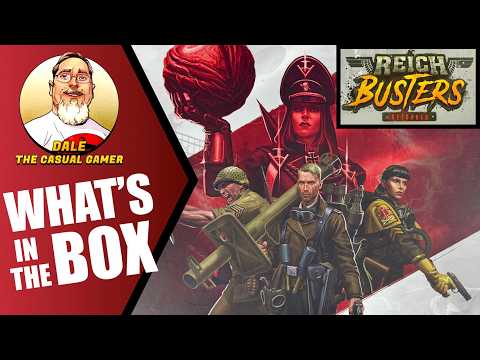 REICH BUSTERS RELOADED Board Game Unboxing | Monolith Games