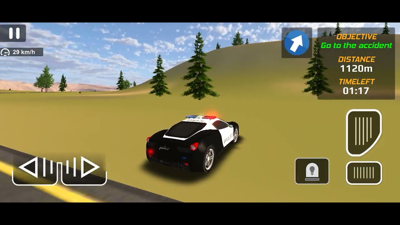 Police chasing Car 🔥