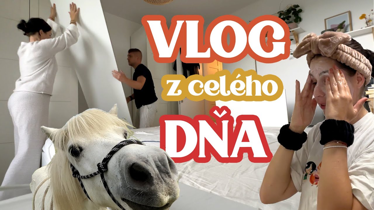 Ako balím zásielky, návšteva koní, skladanie novej skrine, rutina a viac v tomto VLOG | Patra Bene