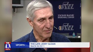 A look back on Jerry Sloan's career and impact on the Utah Jazz