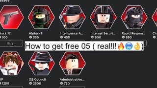 How to get O5 for free!