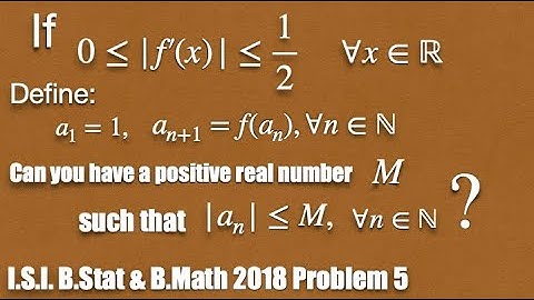 Indian Statistical Institute, ISI BStat/BMath 2018 Solution & Discussion: Problem 5