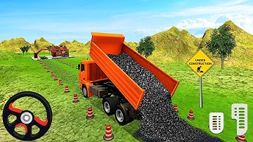 Indian Train Railroad Builder Road - Construction Simulator 3D - Android Gameplay