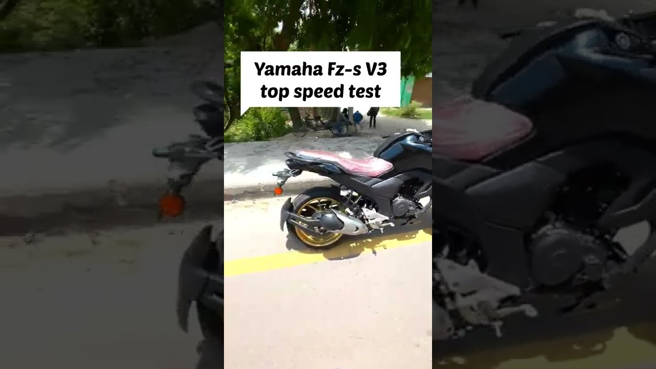 Yamaha Fz-s V3 Top speed Test 2022 