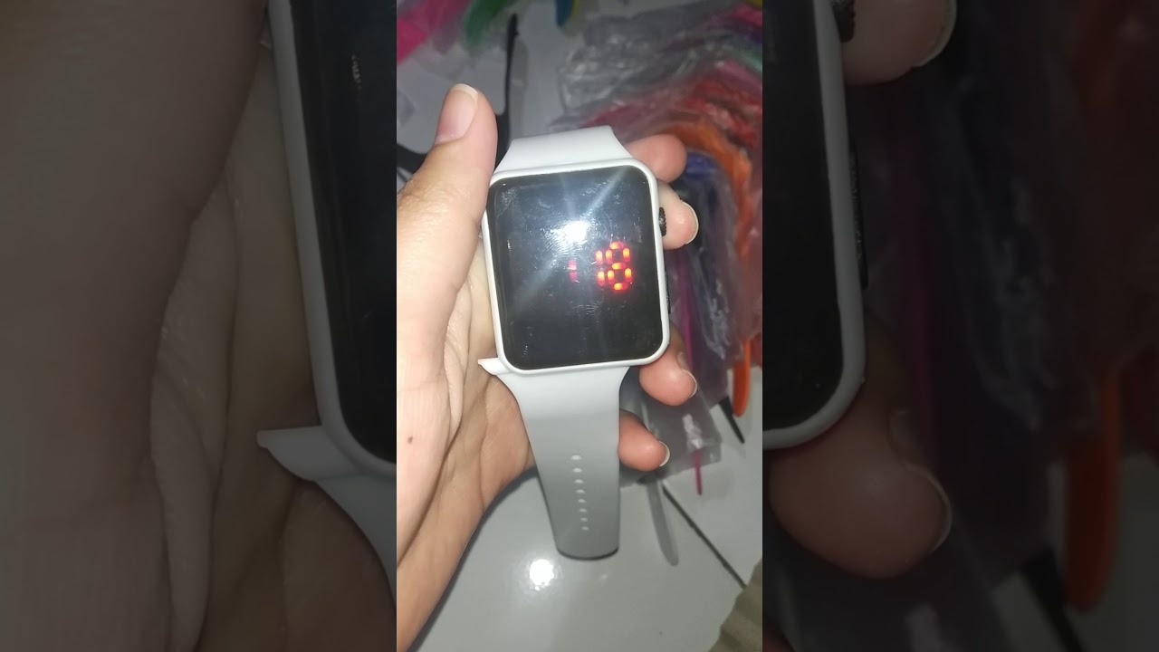 Cara mengatur jam tangan led