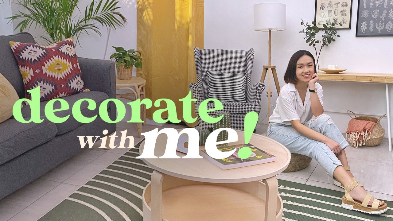 Everything IKEA Living Room Challenge!!!🛋  // Decorate with me💕 // by Elle Uy