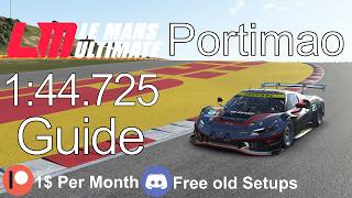Le Mans Ultimate Portimao Ferrari LMGT3 fixed Setup Guide | Fuel, TC, ABS, BB | screenshot 2