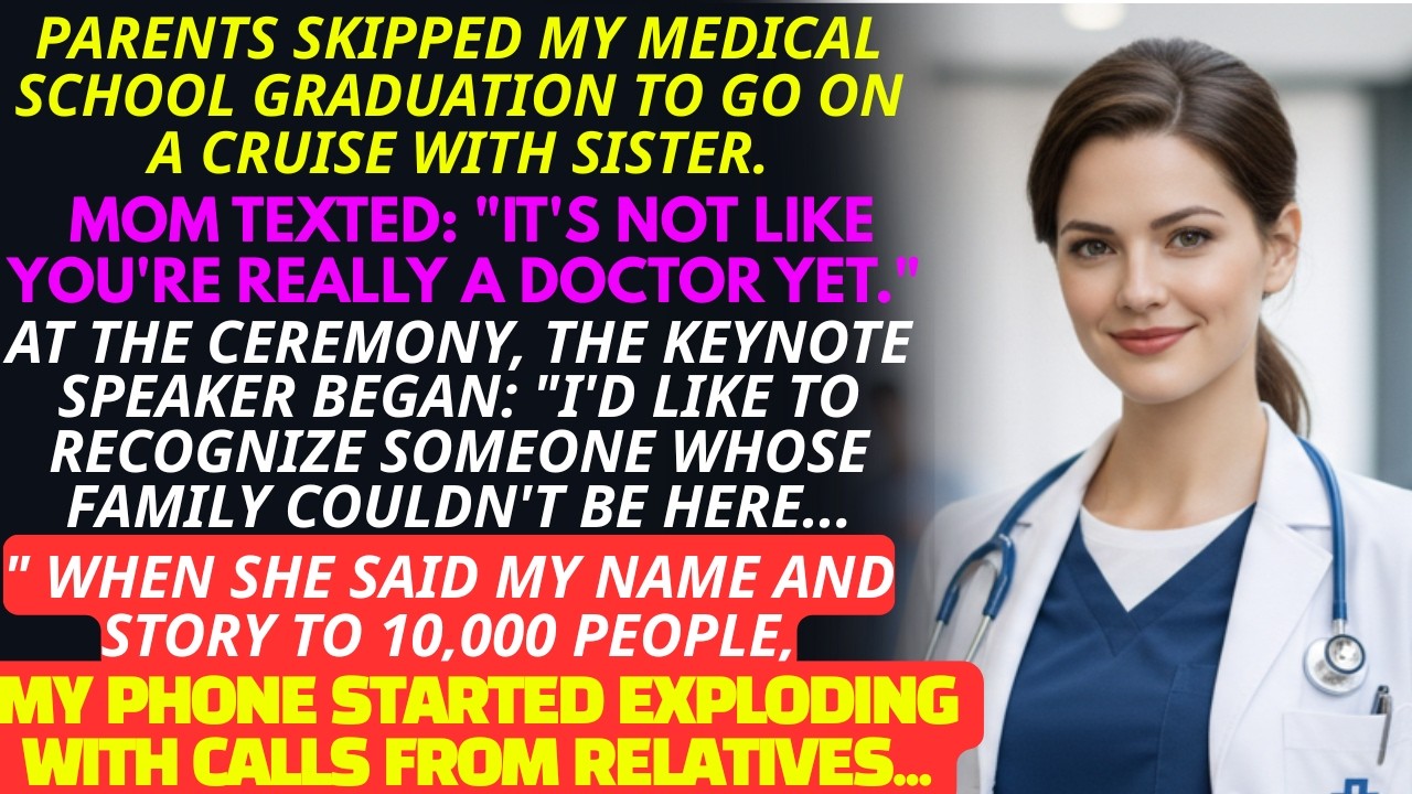 My Parents Refused To Attend My Graduation—The Keynote Speaker Called Them Out By Name.