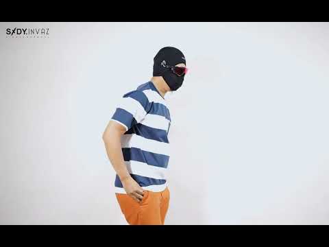 Sxdy T-shirt Salur Strip Pria Kaos Katun