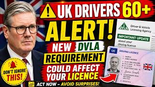 ⚠️ UK Drivers 60+ Alert! New DVLA Requirement Could Affect Your Licence