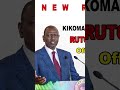 RUTO TWO TERM March 22 2026