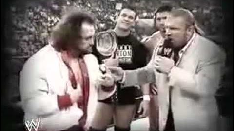 Triple H vs Chris Benoit Vengeance 2004 promo