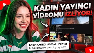 Female Streamer Watches My Vi̇deo 😱 (Old Stream)