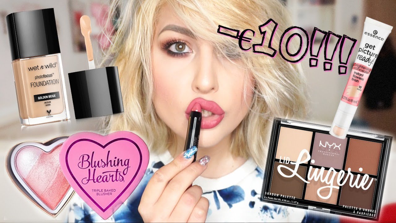 FULL FACE USANDO SOLO PRODOTTI SOTTO I 10€ !! SUPER LOW COST 😱