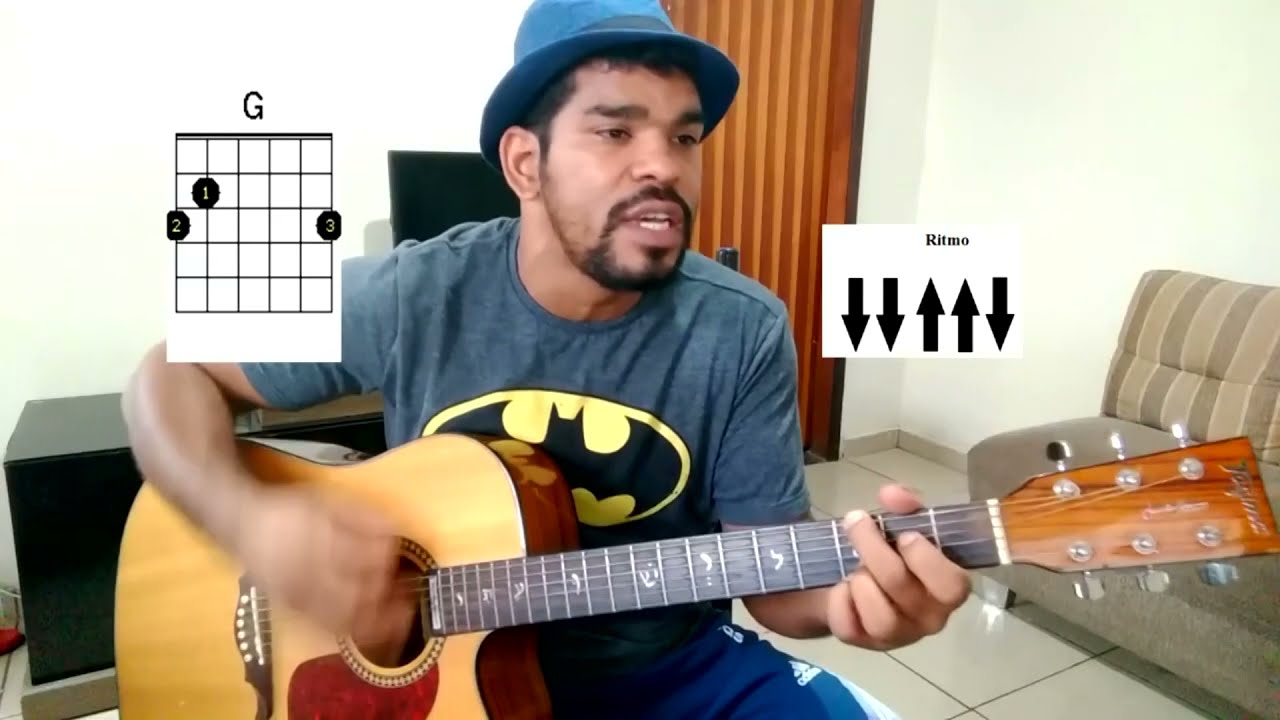 5 Louvores  da Harpa Cristã Com 3 ACORDES FÁCEIS (Aula violao Quarentena )