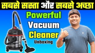 Cheap And Best Vacuum Cleaner For Home Agaro Ace Wet & Dry Vacuum Cleaner 1600W Unboxing