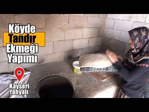 Köyde Tandır Ekmeği Yapımı