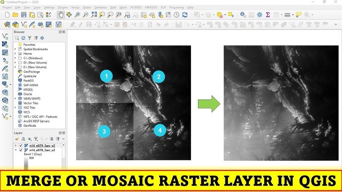 Using Google Earth Images in QGIS 