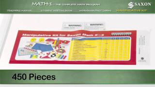 Saxon Math 1 Manipulatives