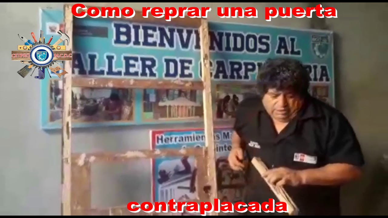 como reparar una puerta contraplacada YouTube como reparar una puerta contraplacada YouTube