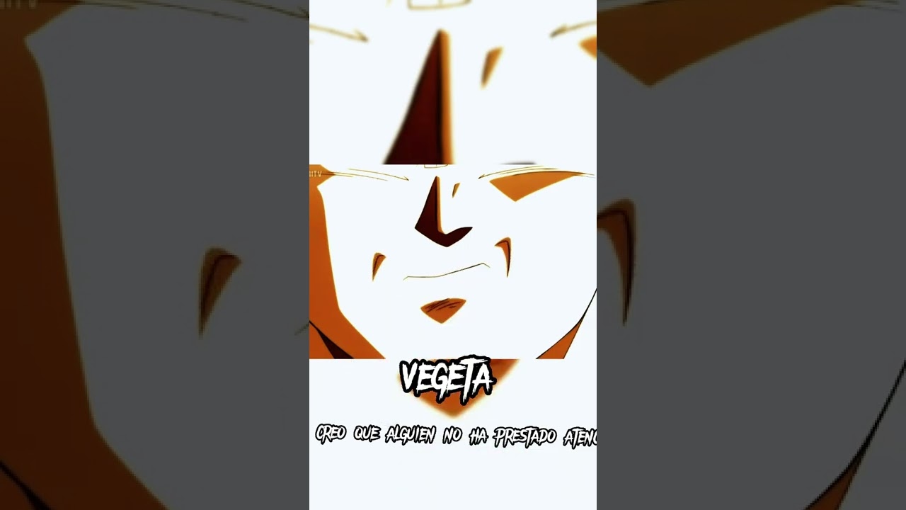vegeta deja callado a un dios