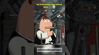What Peter said at the end is crazyy | Family Guy #familyguy #petergriffin #funnymoments #shorts