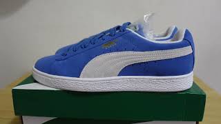 Puma Suede Classic Olympian Blue | Closer Look