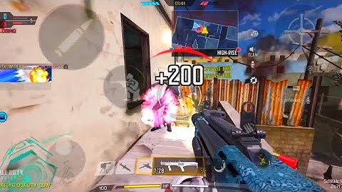 Quick 1v4 with R9-0 Shotgun in CODM