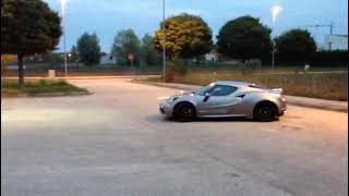 Alfa Romeo 4C suond drifting