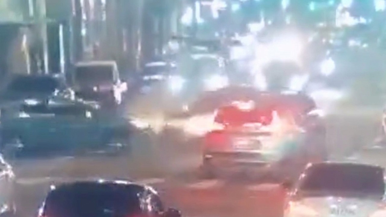 【車禍影片】是誰突然偏離車道（2026.07.30 桃園市桃園區永安路