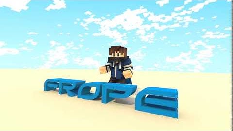 Minecraft intro (test) | Blender #3 | No AE