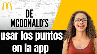 Cómo usar los puntos en la app de McDonald’s screenshot 4