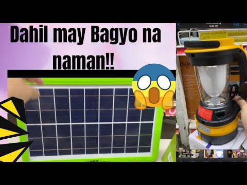 Emergency Kit /Emergency Lights Preparations /Maghanda sa Bagyo